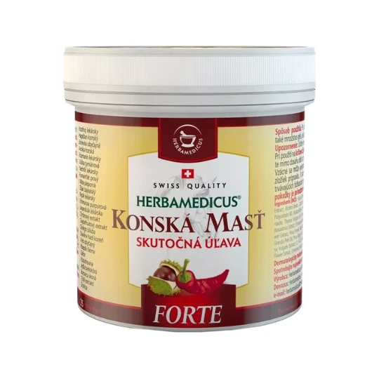 KONSKÁ MASŤ Forte hrejivá 250 ml