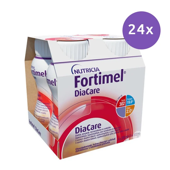 FORTIMEL Diacre s čokoládovou príchuťou 24 x 200 ml
