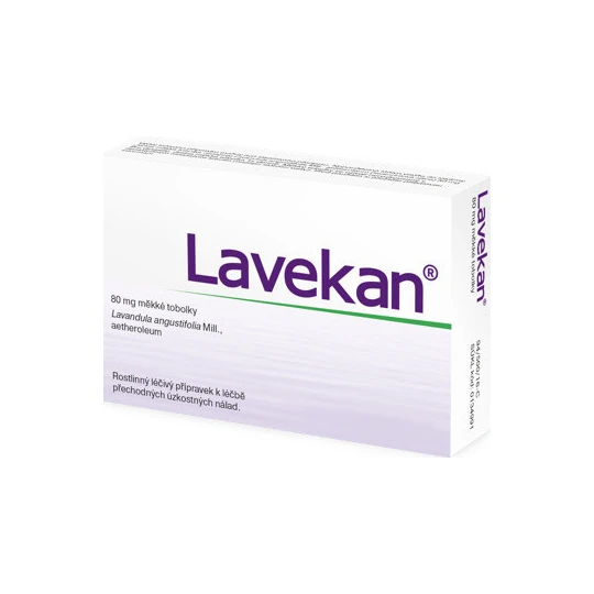 LAVEKAN 80 mg 14 kapsúl
