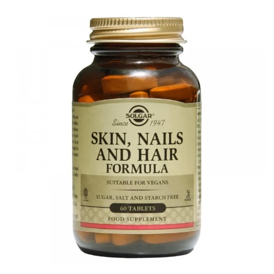 SOLGAR Skin nails and hair 60 tabliet