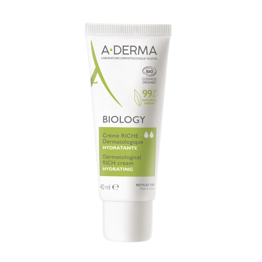A-DERMA Biology výživný krém hydratačný 40 ml
