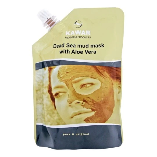 KAWAR Bahenná pleťová maska s minerálmi z mŕtveho mora a aloe vera 250 g