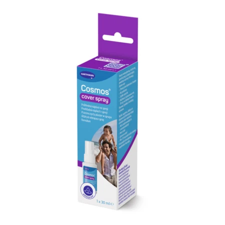 COSMOS Cover spray priehľadná náplasť v spreji 30 ml