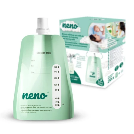 NENO Vrecká na uskladnenie materského mlieka 150 ml 20 ks