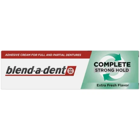 BLEND-A-DENT Complete strong hold extra fresh super fixačný dentálny krém 47 g