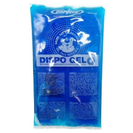 DISPO GEL Gélový obklad hrejivý-chladivý 11 x 26 cm + obal 1 ks