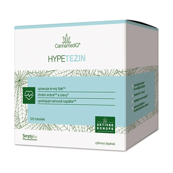 CANNAMEDIQ Hypetezin 120 kapsúl