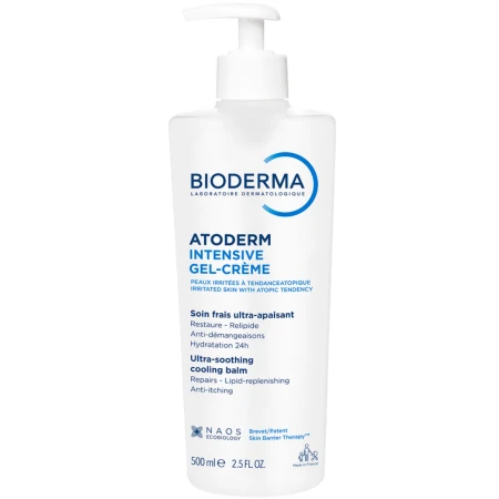 BIODERMA Atoderm intensive upokojujúci gél-krém 500 ml