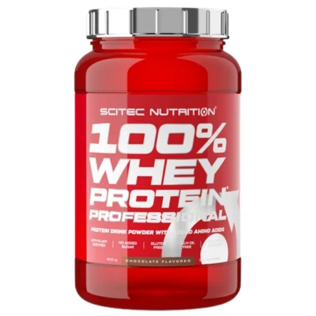 SCITEC NUTRITION 100% Whey protein professional proteínový nápoj čokoláda 920 g