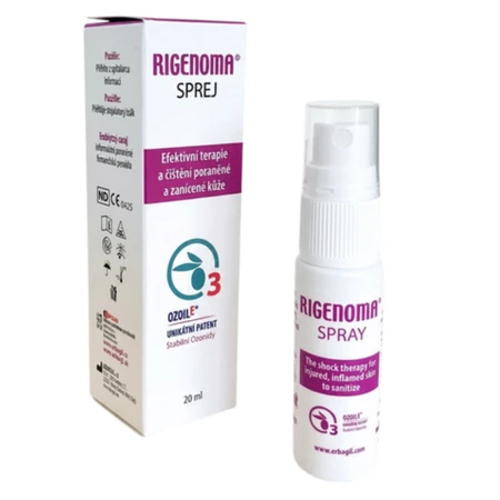 RIGENOMA Sprej na rany hojenie poranenej kože s Ozoile 20 ml