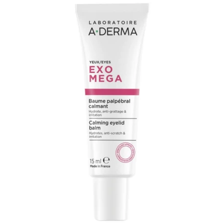 A-DERMA Exomega upokojujúci balzam na očné okolie 15 ml