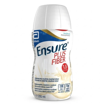 ENSURE Plus fiber vanilková príchuť 30 x 200 ml