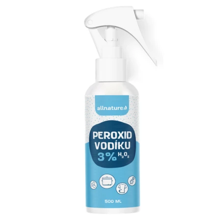 ALLNATURE Peroxid vodíka 3% 500 ml