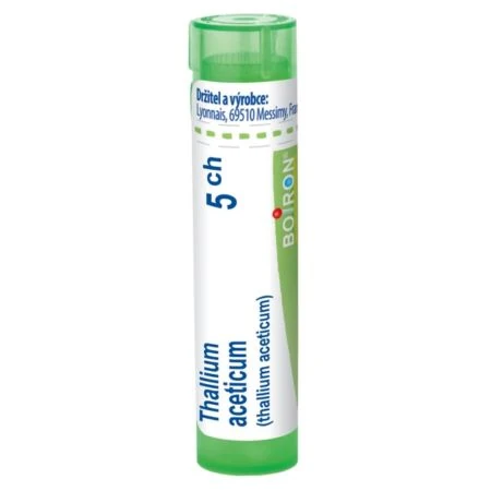 THALLIUM ACETICUM 5CH granule 4 g