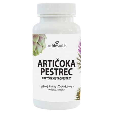 NEFDESANTÉ Artičoka pestrec 60 kapsúl