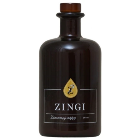 ZINGI Zázvorový nealkoholický nápoj 500 ml