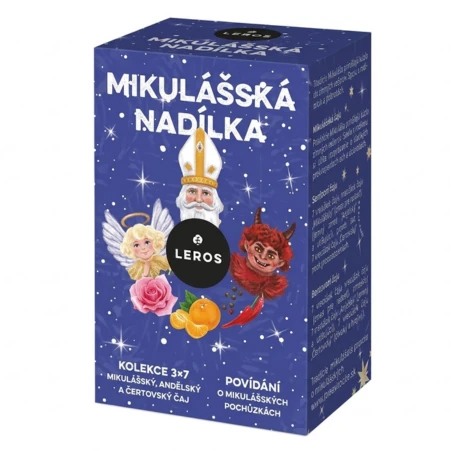 LEROS Mikulašská nádielka 6 3 druhy čajov 1 x 1 set