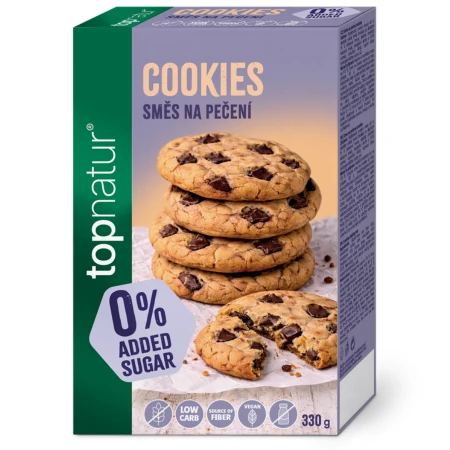 TOPNATUR Zmes na pečenie cookies bez pridaného cukru bezgluténová 330 g