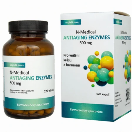 N-MEDICAL Antiaging enzymes 120 kapsúl