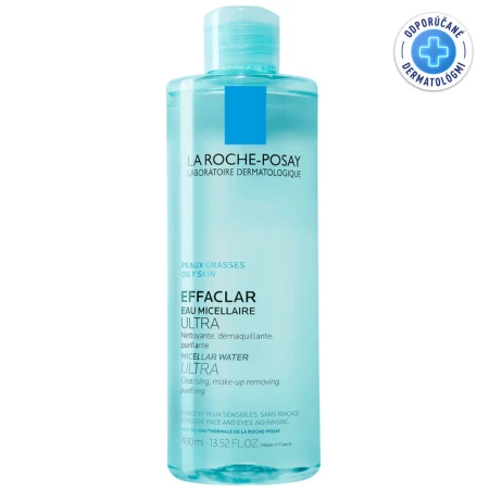 LA ROCHE-POSAY Effaclar micelárna voda ultra pre mastnú pleť 400 ml