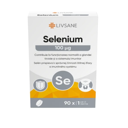 LIVSANE Selén 100 µg 90 kapsúl