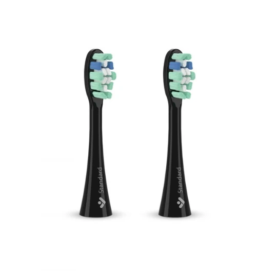TRUELIFE Sonicbrush clean-series heads standart náhradné hlavice čierne 2 ks