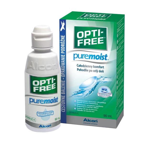 OPTI-FREE PureMoist roztok na šošovky 90 ml