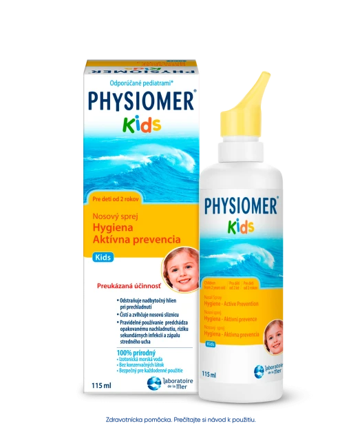 PHYSIOMER Kids nosový sprej 115 ml