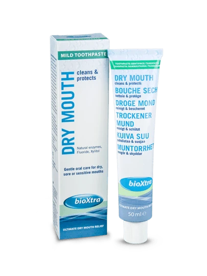 BIOXTRA Sucho v ústach jemná zubná pasta 50 ml