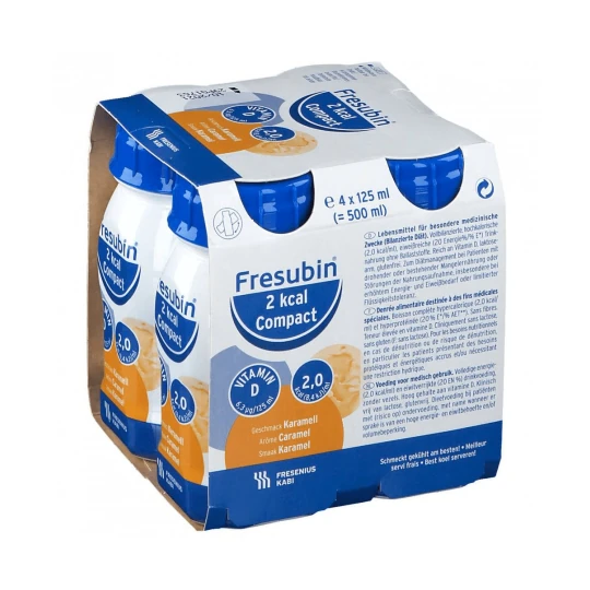 FRESUBIN 2,0 kcal/ml drink, príchuť karamelová 4 x 200 ml