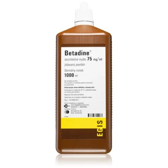 BETADINE Dezinfekčné mydlo 75 mg/ml 1000 ml