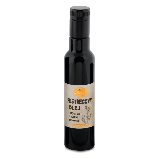 JUVAMED pestrecový olej, 100% za studena lisovaný 250 ml