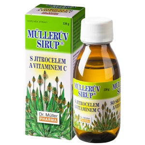 MÜLLEROV Sirup so skorocelom a vitamínom C 245 ml