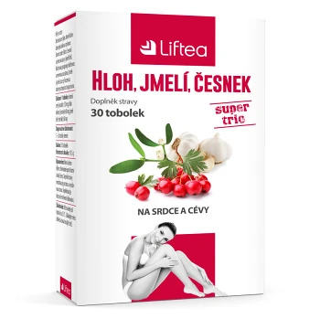 LIFTEA hloh, imelo, cesnak 30 kapsúl