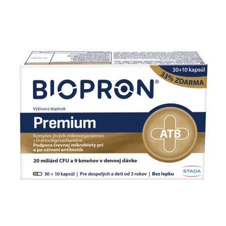BIOPRON Premium 30 + 10 kapsúl ZADARMO
