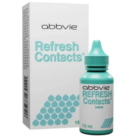 REFRESH Contacts roztok pre nositeľov kontaktných šošoviek 15 ml