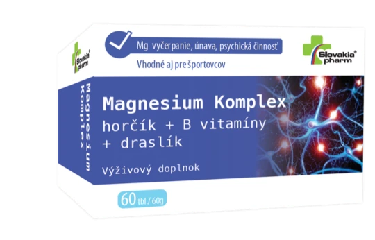 SLOVAKIAPHARM Magnesium komplex 60 tabliet