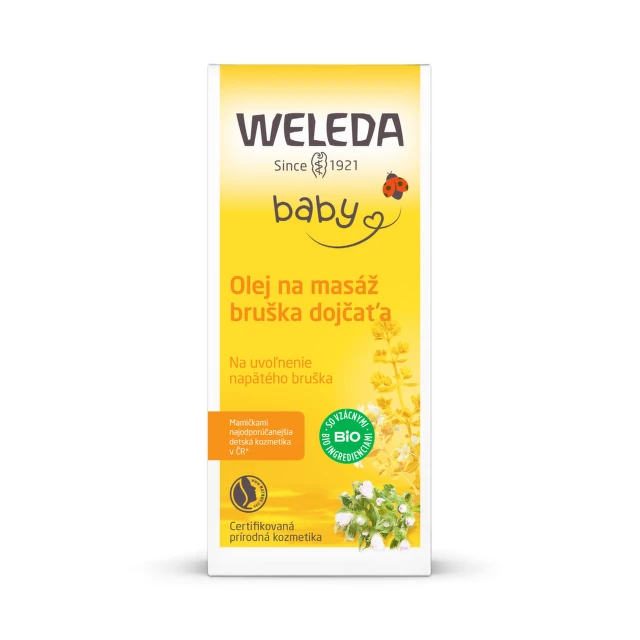 WELEDA Olej na masáž bruška dojčaťa 50 ml