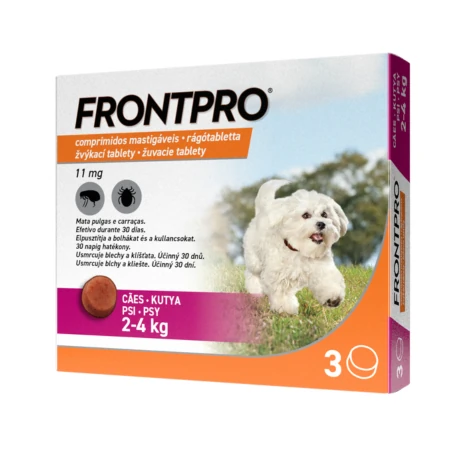 FRONTPRO 11 mg pre psy 2 - 4 kg 3 ks