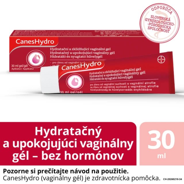 CANESHYDRO Vaginálny gél s aplikátorom 30 ml
