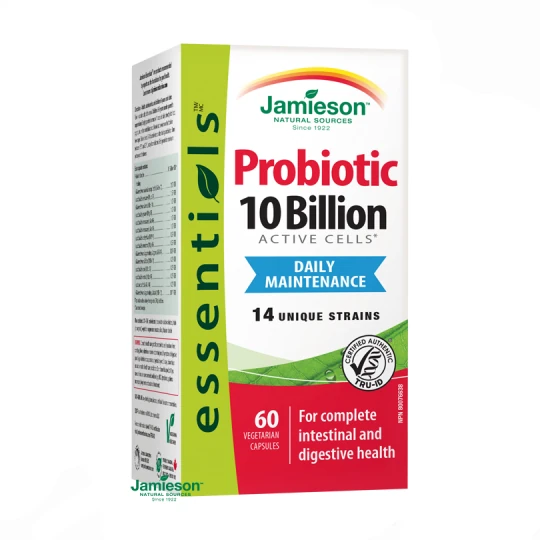 JAMIESON Probiotic 10 miliard 60 kapsúl