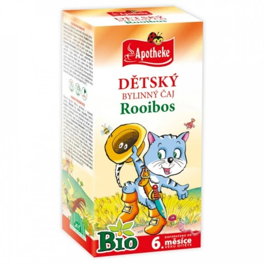 APOTHEKE BIO Detský bylinnný čaj roibos 20 x 1,5 g