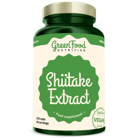 GREENFOOD Shiitake Extract 120 kapsúl