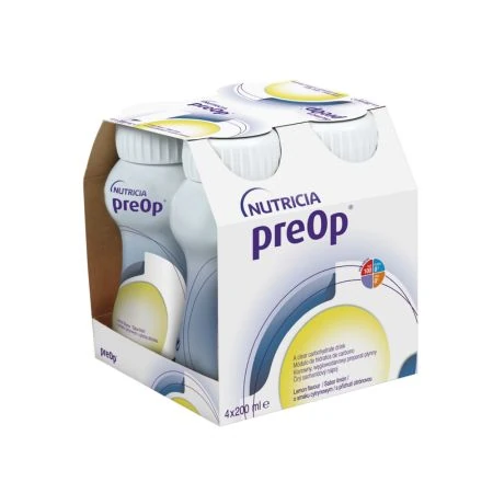 preOp s citrónovou príchuťou 4 x 200 ml
