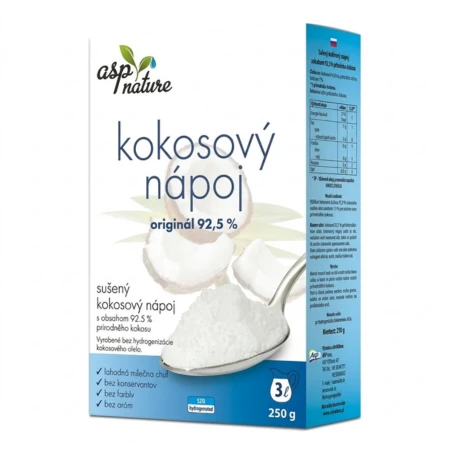 ASP Kokosový nápoj originál s obsahom 92,5% 250 g