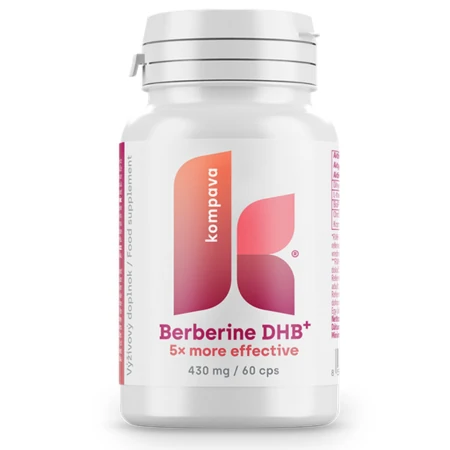 KOMPAVA Berberine DHB+ 60 kapsúl