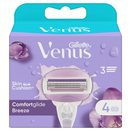 GILLETTE Venus comfortglide breeze náhradné hlavice 4 ks