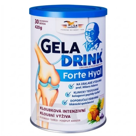 GELADRINK Forte hyal kĺbová výživa ananásový nápoj 420 g