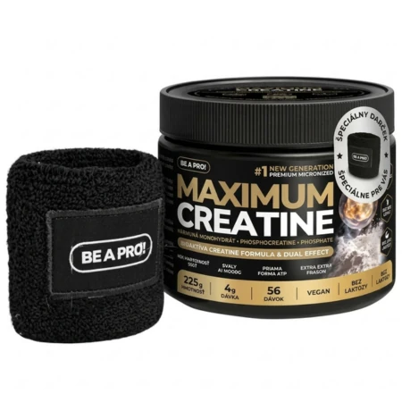 BE A PRO! Maximum creatine dual effect + darček 1 x 1 set