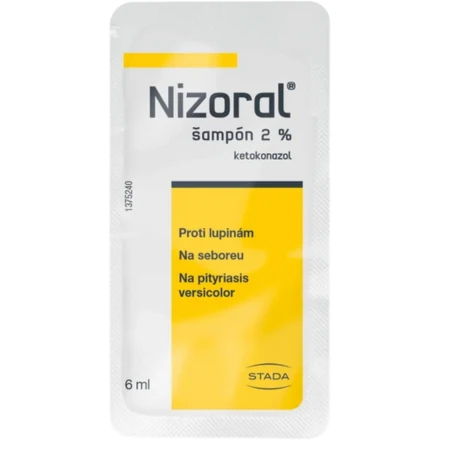 NIZORAL šampón 2% 6 x 6 ml